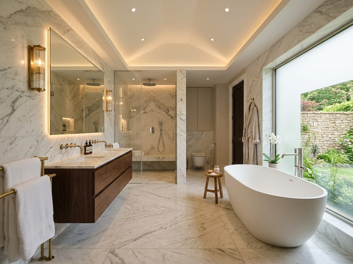 Custom Bathroom Renovation in Ladonia